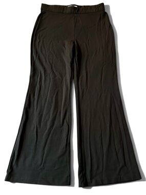 DKNY Women’s Pants | Pull-On Flare | Size Large | Rayon/Nylon/Spandex | Black